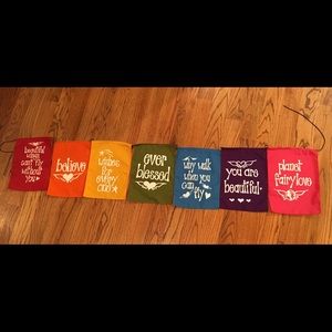 NWT Kids Fairy Banner